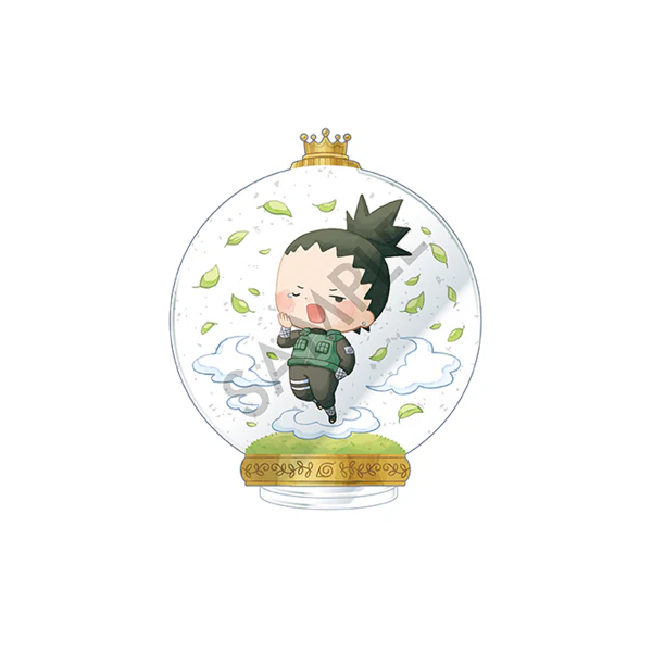 MegaHouse Shikamaru Acrylic Snowglobe Stand